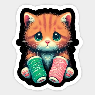 Tater Tot Cat Sticker